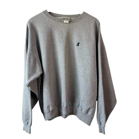 VTG Walt‎ Disney World Mickey Mouse Sweatshirt Men Large Gray Pullover USA L - Picture 1 of 7